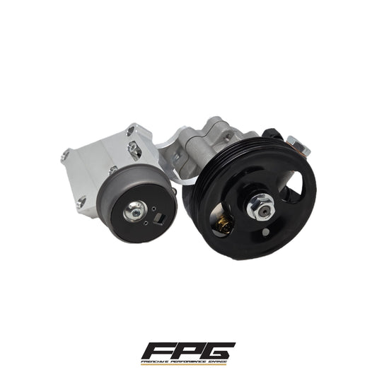 FPG Nissan RB Power Steering Kit RB20/25/26/30 Billet Mount Adjustable FPG-038