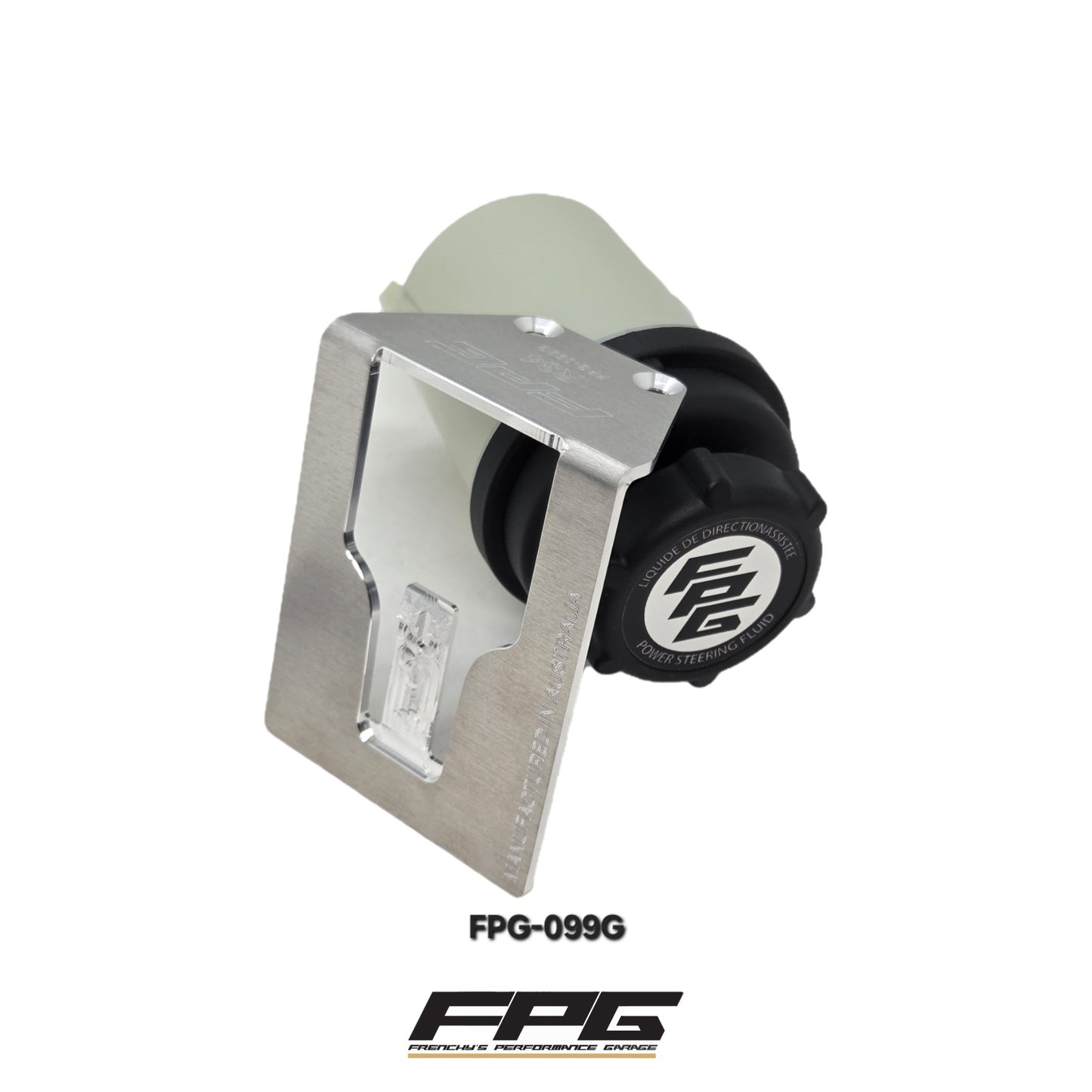 FPG Power Steering Reservoir and Bracket Nissan Skyline R Chassis FPG-099