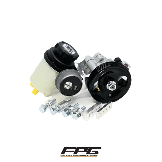 FPG Nissan RB Power Steering Kit RB20/25/26/30 Billet Mount Adjustable FPG-038