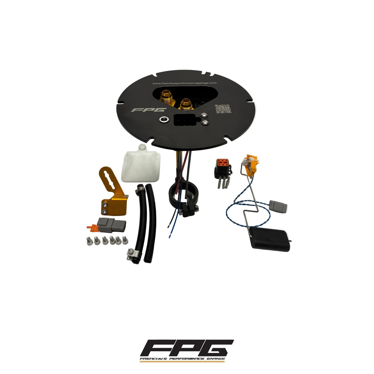 FPG S13 180SX R32GTST R31 A31 Single Pump Hanger Kit Billet Hat -6 V4 FPG-089v4