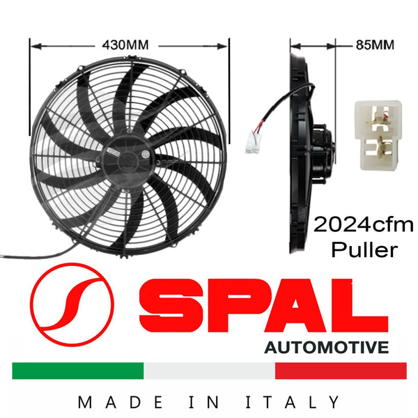 SPAL 30102049 16" Thermo Fan FPG-077