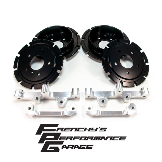 Nissan Skyline R32 R33 R34 GT-R R35 Brembo Brake Adapter kit Nismo Omori Fitment